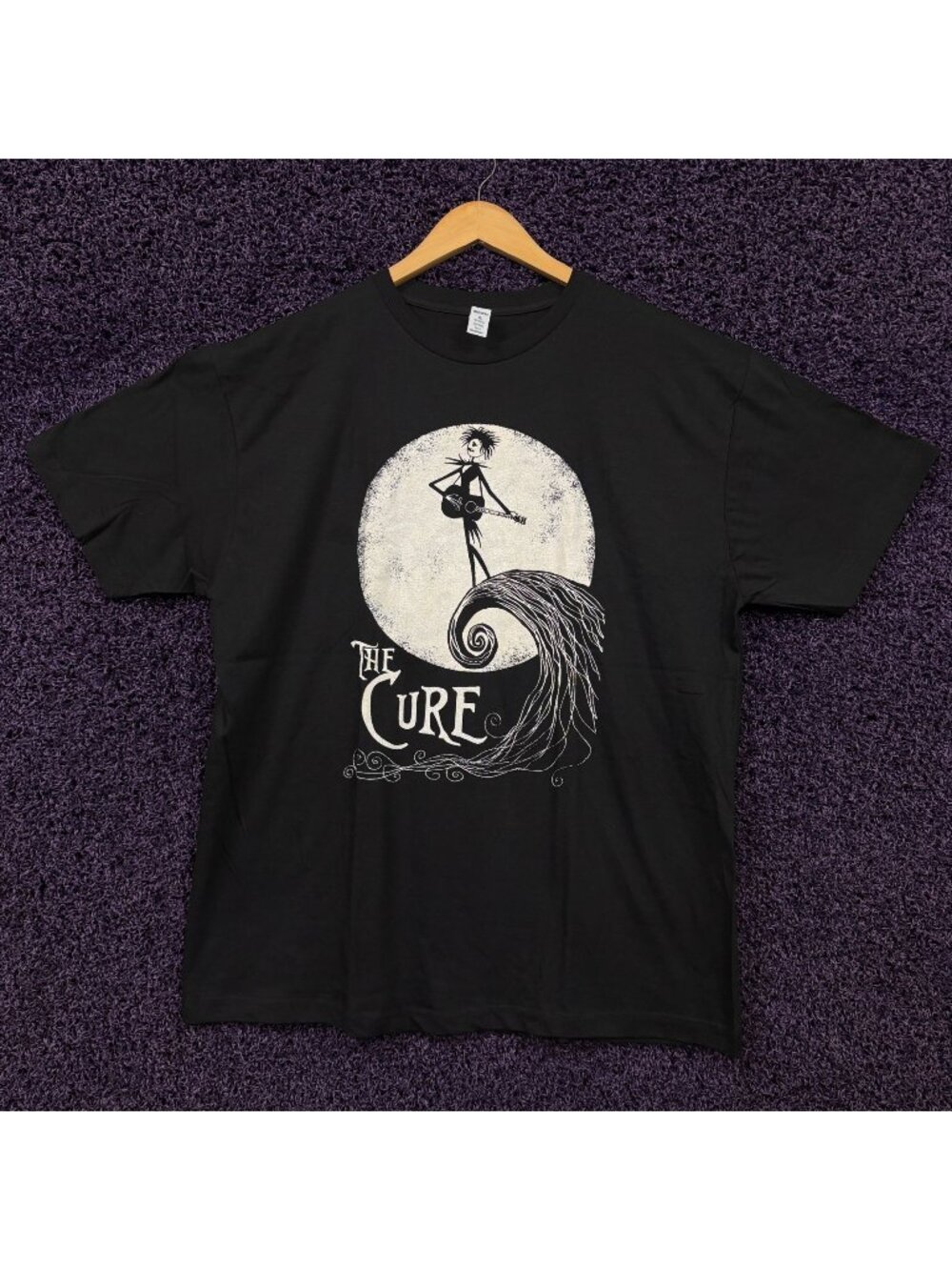 The Cure Robert Skellington Poster New Wave Band T-Shirt XL